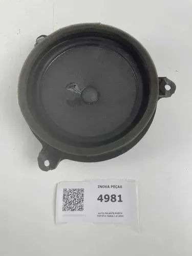 Auto Falante Porta Toyota Yaris 1.5 2020 Prateado