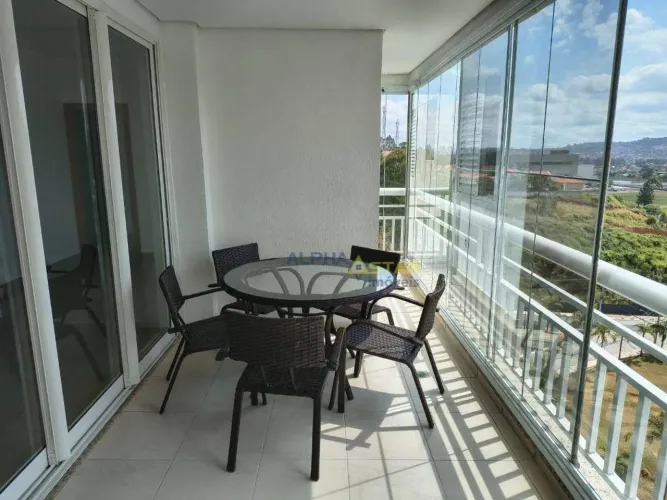 Apartamento para alugar, 94 m² por R$ 7.260,00/mês - Tamboré - Santana de Parnaíba/SP