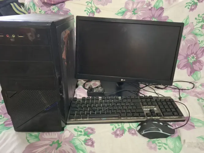 PC Completo i5 8GB Windows 11 Pro + Monitor LG - Funcionando (com detalhes)
