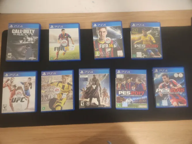 Jogos de PS4 (vendo avulso ou junto)