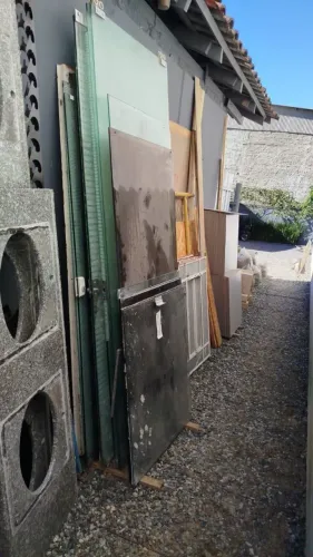 Portas e janelas de vidro temperados