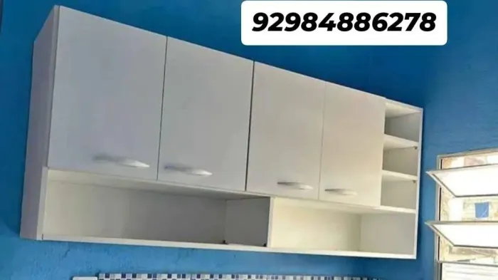 Armário aéreo em mdf 4 portas
