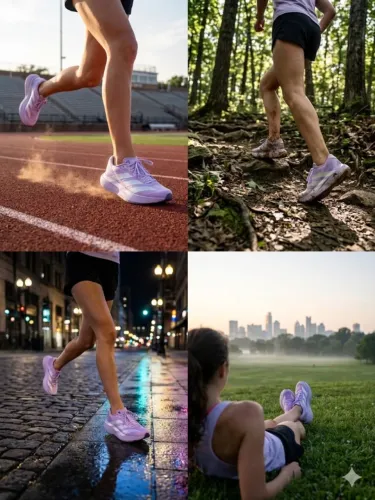 Tênis Adidas Adizero EVO SL na cor lavanda tamanho 37/7US usado apenas uma vez