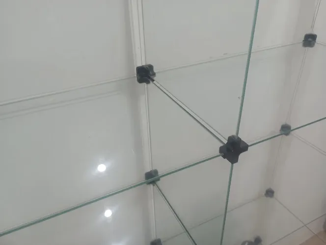 Expositor de vidro vitrine