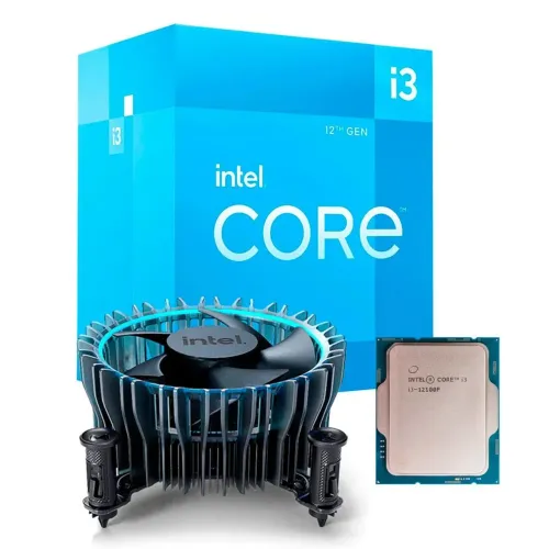 I3 12100F décima segunda, caixa e cooler