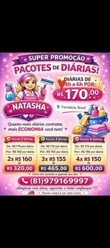 Limpeza padrão / PASSADORIA