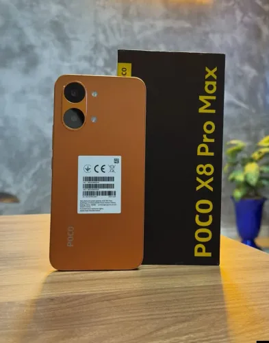 Poco X8 Pro Max 5G 512/12 Laranja Edição Limitada Global Novo Lacrado