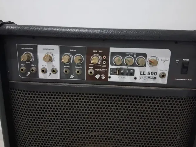 Caixa de som amplificada USB LL500