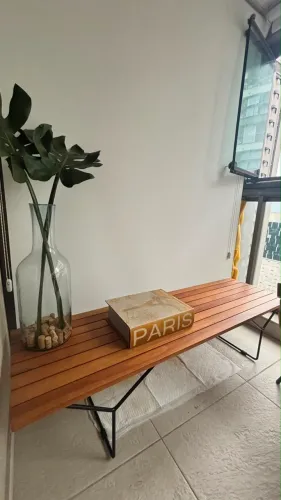 Lindo Banco Decorativo (Abra Casa) 