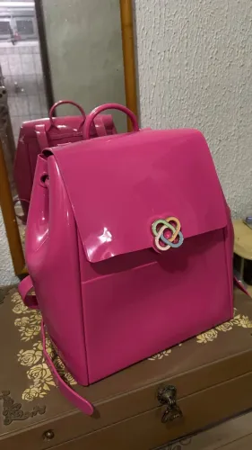 Bolsa Mochila Petite Jolie Rosa