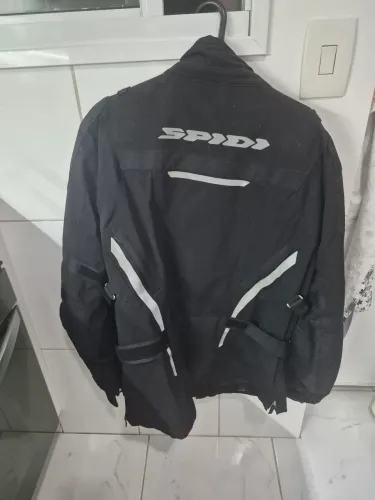 Jaqueta Spidi Warrior H2Out Preto Impermeável