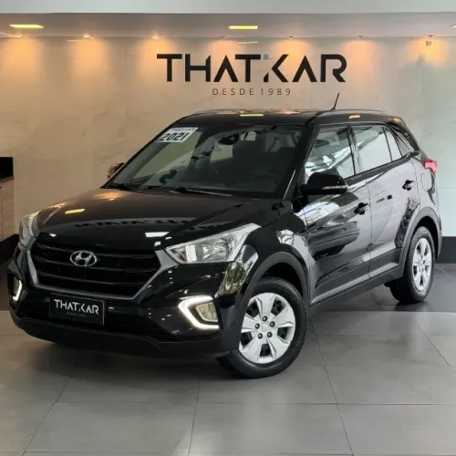 Creta Action 1.6 130cv 2021/2021 Aut. apenas 38000KM, toda revisada na Hyundai, único dono