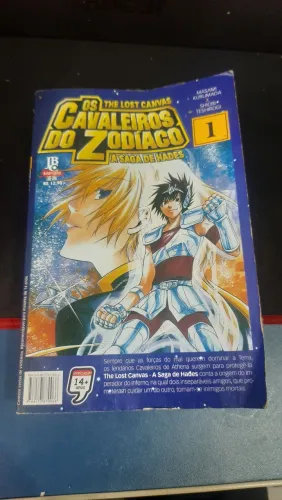 Mangá Cavaleiros do Zodíaco Lost Canvas Volume 1 ao 5