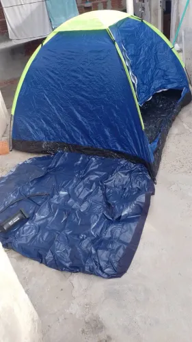 Barraca de acampamento colchão 