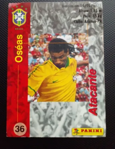 Card Oséas 1997 - Panini/Coca-Cola