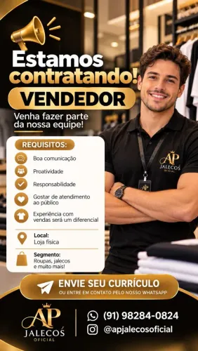 Vendedor(a)
