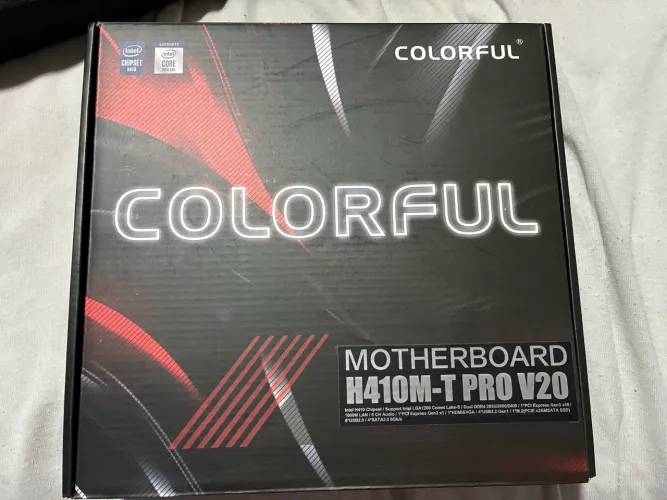 placa mãe h410M t pro v20