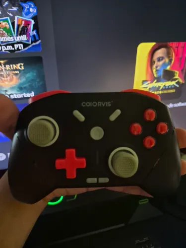 Controle Nintendo Switch e PC