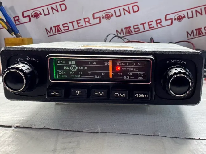 Auto rádio Bluetooth motoradio seminovo raridade na oferta só 999,00