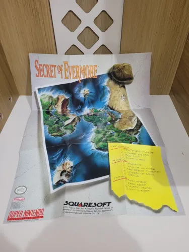 Secret of evermore snes super nintendo
