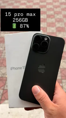 15 pró max 256 gb estado de novo 87 %