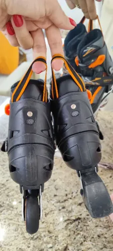 Patins Roller Inline Gonew Flexx 2.0 Ajustável (Tam 32 ao 35) - Lindo