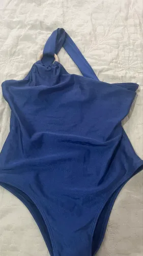 Body acetinado azul*