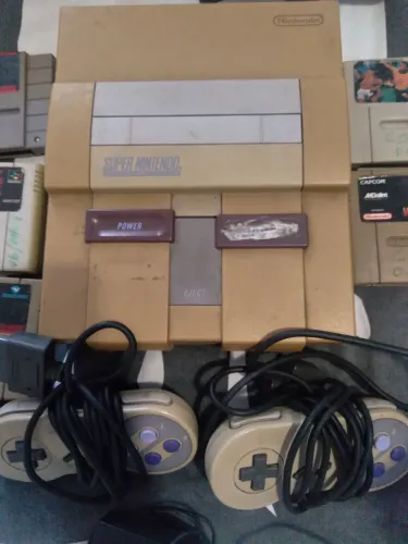 Super Nintendo anos 90 original