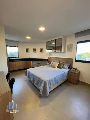 Studio com 1 dormitório para alugar, 32 m² por R$ 2.700,00/mês - Ipiranga - São Paulo/SP