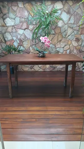 Mesa de Jantar Madeira Sucupira