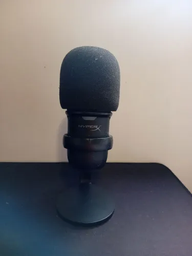Microfone Condensador USB HyperX SoloCast - Preto (Excelente Estado) Aceito Ofertas!!