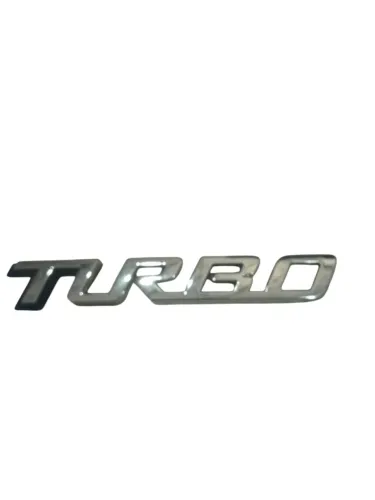 Emblema Azul Cromado Turbo Onix Tracker 2020 A 2025 Et3924 Azul Cromado