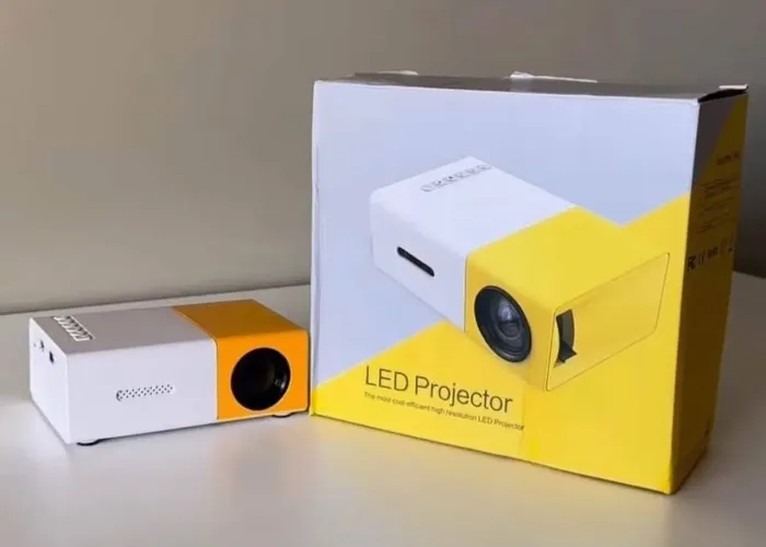 Projetor Portátil YG300 1080p 600 Lumens HDMI - Novo