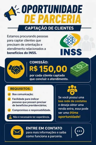 Contratamos captadores