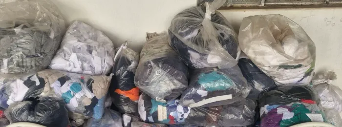 Retalhos para doaçao
