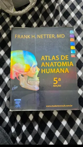 LIVRO ATLAS DE ANATOMIA HUMANA FRANK H. NETTER, 5° EDIÇÃO