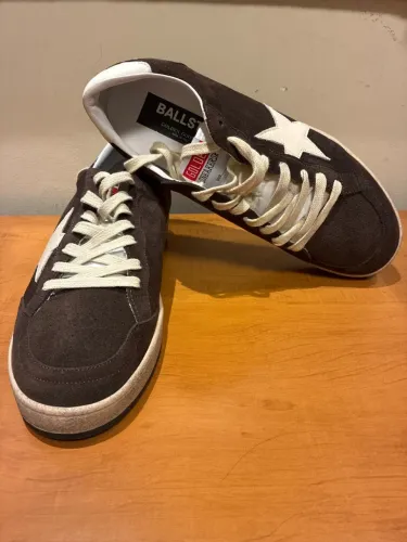 Golden Goose Ballstar 41 camurça marrom 