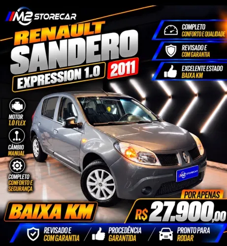 Renault Sandero Expression Hi-flex 1.0 16V 5P 2011