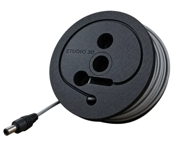 Organizador de Cabo Starlink Mini Veicular Suporte Enrolador de Fio Porta Cabo