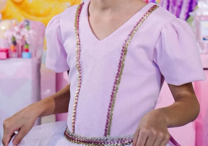 Vestido de princesa tamanho 4/8