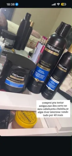 kit cabelo tresseme