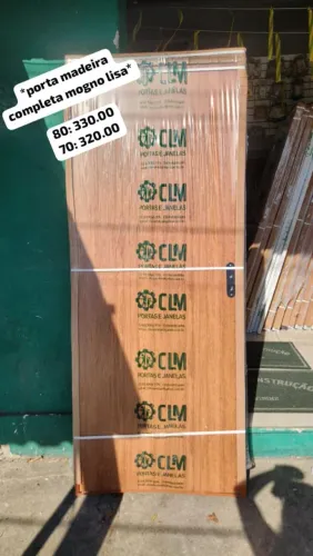 Portas de Madeira é ferro