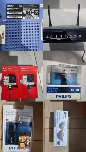 Lote de eletrônicos