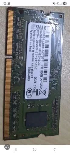 Memoria DDR3 2GB para notebook 