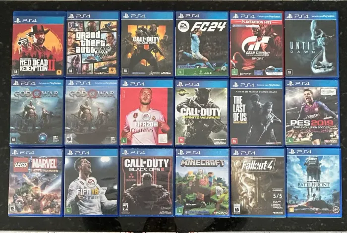 ? Jogos de PS4 à venda, de R$40,00 a R$120,00. valores a combinar ?