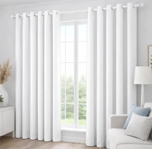 Cortina Tecido oxford 2 folhas