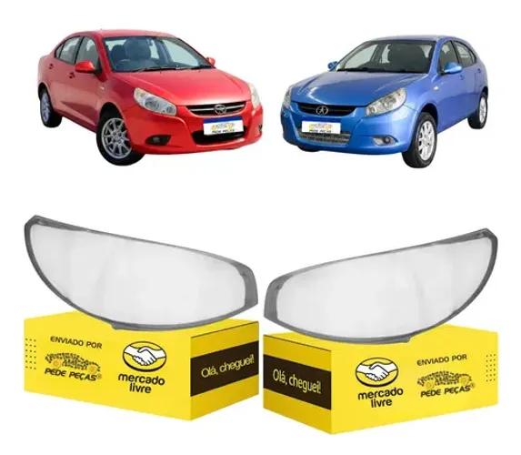 Par Lente Farol Jac J3 2011 A 2013 Hatch Sedan Turin