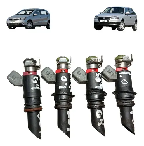 Kit Bicos Injetores Iwp176 Gol G4 G5 Fox Voyage 2005 1.0 8v 127v