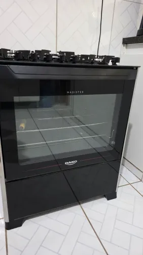 Fogão dako 5 Bocas Mesa de vidro