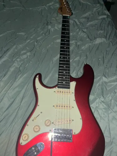 Guitarra Stratocaster tagima canhota (troco em les paul)